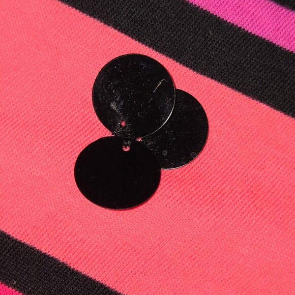 Sonya Rykiel striped girls multi color dress size 10 and OS bandana set - Picture 6 of 11